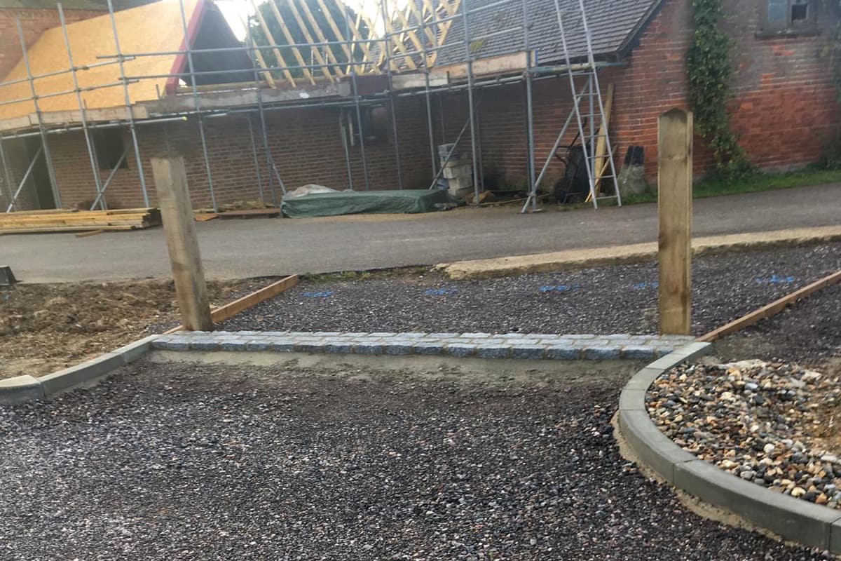 DVC Farm Driveway Staplehurst Kent