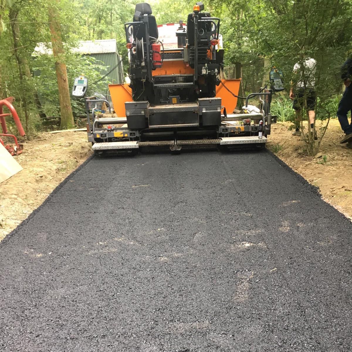 Farm Tarmac Road Track