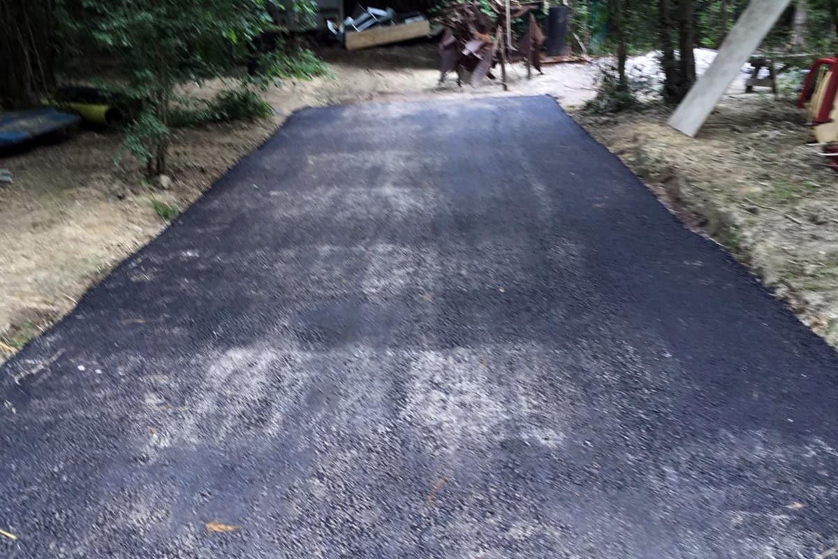 Farm Tarmac Road Track